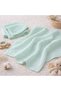 Muslin Baby Blanket 100X100 cm and 3-Piece Diaper 40X40 cm - 100% Cotton (2 Layers) Mint - 2