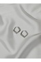 Women's Steel Tarnish Free Xuping Silver Color Asymmetric Hoop Earrings - 2