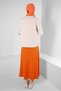 Text and Stone Printed Skirt Track Suit Set 43692 - 3