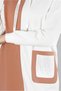 Color-Blocked Stone Embroidered Tracksuit Tunic 43558 - 4