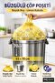 🍋 ليمون 5 عبوات 5×10 أكياس قمامة برباط 🍋 كبير 🍋   كيس قمامة معطر بحجم 65×70 سم سعة 60 لتر مع رباط - 2