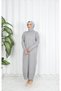 Venezya Knitwear Dress with Collar Detail - 3