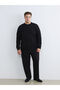 Esvab • Modern & Distinctive Zero Roba Collar Long Sleeve Men's Sweatshirt - 3