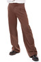 THE BROWN TENCEL WIDE MEN TROUSERS - 6