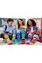 10 Pieces Patterned Striped Sports Fun Cartoon Multicolored Unisex Men's Women's Socks - 4