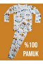 Long-Sleeved Patterned Kids Pajama Set #printedkidspajamas #laundrygarden #scooppattern - 2