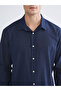 Esvab • Modern & Distinctive Standard Fit Long Sleeve Linen Blend Men's Shirt - 4