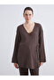 Double-Breasted Roba Collar Textured Women's Kimono for Style Enthusiasts from Uzg Store - 2