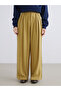 Esvab • Modern & Distinctive Loose Fit Wide Leg Women's Pleated Pants - 3