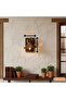 Rustic Rope Detailed Wooden Wall Sconce with Bendable Head Bohemian Lighting 3 Pieces - 8