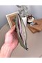 Genuine Leather Long Card Holder with Coin Compartment 2127 - 3