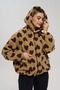 Heart Hooded Plush Coat - 5