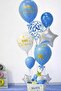 Balloon Stand - Blue Birthday Balloon Stand (Without Balloons) - 5