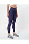 Women's Navy Blue Color Inside Fleece-Lined High Waist Shaping / Sculpting Tights