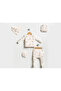 Panda Patterned Natural 5-Piece Hospital Discharge Bodysuit Set - 2