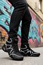 Black Outdoor Trekking Men's Sports Boots - 2