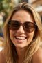 Women's Brown Sunglasses with Polarized Lenses with Uv400 Protection 1332 C8484