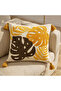 Tera Bohemian Punch Embroidered Throw Pillow Cover Set (Without Inner Filling) - 5