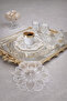 Fransz Lace Decorative Guipure Lace Coffee Cocktail Presentation Napkin 6 Pcs