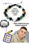 Men's Student Success Bracelet Real Natural Stone Bracelet, Focus, Success, Peace, Memory, Positive - 3