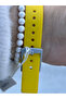 Brand Suitable for Marine Use, with Numbers, Silicone Strap, Yellow Boy's Wristwatch Bracelet - 4