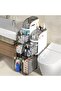 4-Tier - Multi-Purpose Bathroom, Laundry Room, and Kitchen Organizer |   Narrow Space Vertical Drawer Cabinet - 5