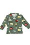Boys' Pajama Set Car Themed 100% Cotton Interlock Fabric Crew Neck Long Sleeves - 3