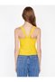 Women's Yellow Undershirt 8YAL31028OK - 4