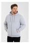 Men's 4 Colors Hooded Zippers Battal Size Sweatshirt Jacket 2Xl-6Xl\" - 2