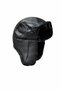70% Leather, 30% Acrylic, Fur Inside, Windproof, Patterned Russian Pilot Hat, Leather - 3