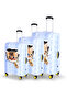 My Saraciye Suitcase Cover Luggage Protector 3-Piece Set (Kitten)