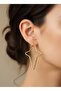 Women's Stylish Shiny Stainless Steel Oversized Star Earrings - 2