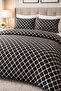Double Patterned Duvet Cover Set (Without Sheets) - 2