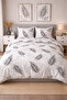 Double Patterned Duvet Cover Set (Without Sheets)
