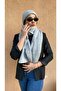 Unisex Wool Corded Scarf & Beanie Set - 3