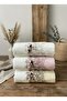 Lalin Guipure and Lace 3-Piece 50X90 Hand Towel / Hand and Face Towel / Dowry Set / Towel Pack