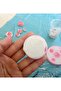 Mini Rose Flower Silicone Mold - 3.5cm, Stone Powder Soap Plaster Candle, K-090 - 7