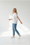Oversized Mold Short-Sleeved Cotton Women's T-Shirt - 2