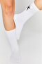 Bamboo Women's Black-White Tennis College Star Pattern Premium Seamless Socks 4-Piece Assortment Pack - 6