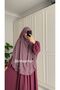 Aerobin dress and shaded souffle Hajj Umrah khimar abaya souffle - 3