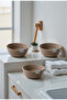 3-Piece Multi-Purpose Round Wicker Basket Set - 4