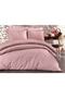 Duvet Cover Set (Double) Super Striped 100% Cotton Sateen (4 Pieces)