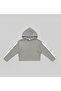 Girl's Hooded Studded Elastic Waist Pocketed Tracksuit Set - 2