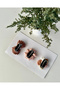 Newborn Baby Buckle Handmade 3-Piece Clip Hairless Baby Buckle Set - 3