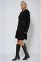 Black Cardigan Button Detailed Skirted Knitwear Set 10298 - 4