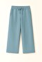 Wide Leg Blue Sweatpants Suitable for School and Daily Use - 2