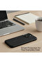 iPhone 14 Pro Leather Case, MagSafe, Slim Fit, Durable, Metal Buttons, Black - 5