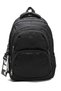 Black Color Waterproof Fabric Large Size Backpack Travel and School Bag / 2100 - 3