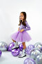 Sparkly Long Sleeve Bodysuit Tutu Girls' Dress - 3