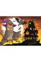 Owl and Sweet Witch 2-Piece 100+100 Piece Jigsaw Puzzle - 2
